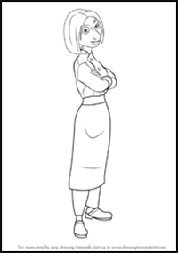 How to Draw Colette Tatou from Ratatouille