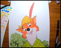 Draw a Robin Hood (Classic Disney)