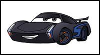 How to Draw Jackson Storm | Cars 3