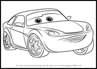 How to Draw Bob Cutlass from Cars 3