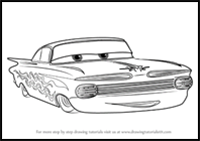 How to Draw Ramone from Cars 3
