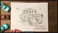 How to Draw Mater from the “Cars” Franchise