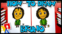 How To Draw Bruno From Encanto