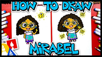 How To Draw Mirabel From Encanto