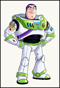 How to Draw Buzz Lightyear from Toy Story Featured Image