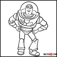 How to Draw Buzz Lightyear | Toy Story