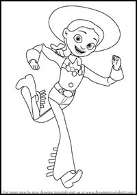 How to Draw Jessie from Toy Story