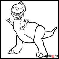 How to Draw Rex | Toy Story