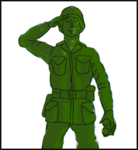 How to Draw Sargeant from Toy Story