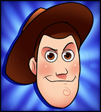 How to Draw Woody For Kids