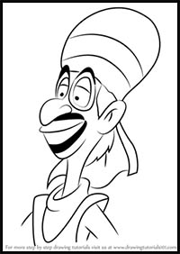How to Draw Amin Damoola from Aladdin