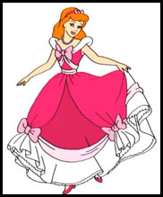How to Draw Disney's Cinderella Cartoon Characters : Drawing Tutorials ...