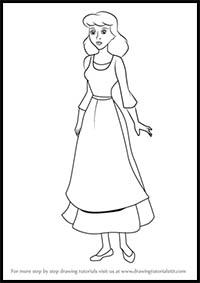 How to Draw Peasant Cinderella