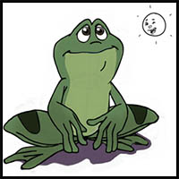 How to Draw Cartoon Frogs with Step by Step Cartooning Tutorial