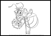 How to Draw Ray from The Princess and the Frog