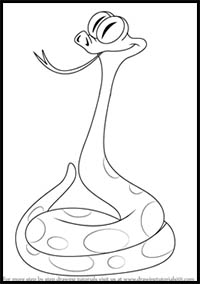 How to Draw Juju from The Princess and the Frog