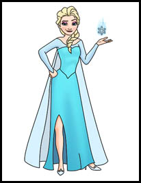How to Draw Disney's Frozen Cartoon Characters : Drawing Tutorials & Drawing  & How to Draw Disney's Frozen Illustrations Drawing Lessons Step by Step  Techniques for Cartoons & Illustrations