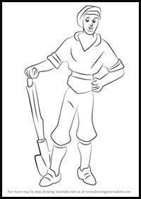 How to Draw Thomas from Pocahontas