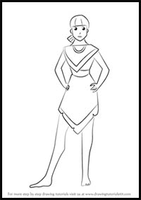 How to Draw Nakoma from Pocahontas