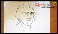 How to Draw George Washington Step by Step