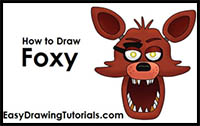 How to Draw Foxy (Five Nights at Freddy's)