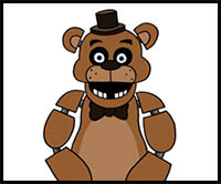 How to Draw Freddy Fazbear