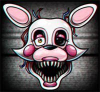 How to Draw Mangle from Five Nights at Freddy’s 2