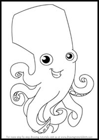 How to Draw Octopus from Animal Jam