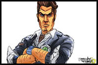 How to Draw Handsome Jack from Borderlands 2