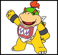 How to Draw Bowser Jr.