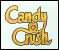 How to Draw the Candy Crush Logo