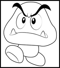 التعرية سلالة حاكمة قريب  How to Draw Super Mario Bros Characters Mario, Luigi, Bowser, Princess  Peach & Daisy, Yoshi, Toads, Goomba : Drawing Tutorials & Lessons