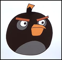 How to Draw Angry Birds, Bomb