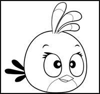 How to Draw ANGRY BIRDS Step by Step Easy Guide Tutorial