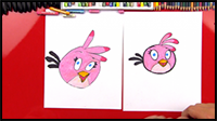 How to Draw Stella from Angry Birds