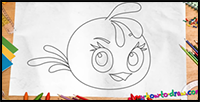 How to Draw Angry Birds Stella