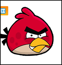 How to Draw Angry Birds- Super Simple Video Lesson