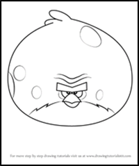 How to Draw Terence from Angry Birds