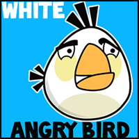 How to Draw White Angry Bird with Easy Step by Step Drawing Tutorial