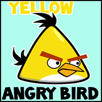 How to Draw Yellow Angry Bird with Easy Step by Step Drawing Tutorial