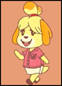 How to Draw Isabelle- Animal Crossing New Horizons