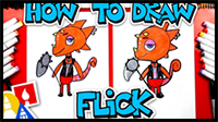 How To Draw Flick From Animal Crossing