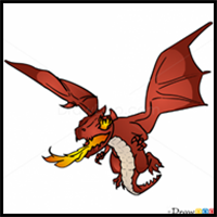 How to Draw Dragon, Clash of Clans