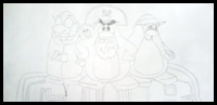 How to Draw Club Penguin Penguins