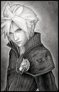 How to Draw Cloud Strife, Final Fantasy VII