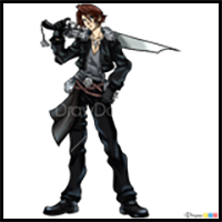 How to Draw Squall Leonhart, Final Fantasy