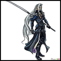 How to Draw Sephiroth, Final Fantasy