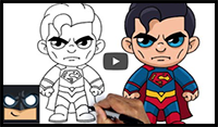 How to Draw Superman | Fortnite Season 7 | Secret Skin