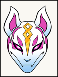 How to Draw Drift Mask from Fortnite