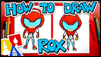 How to Draw Rox Skin from Fortnite